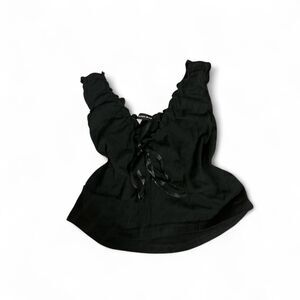 brandy girl cropped malena top